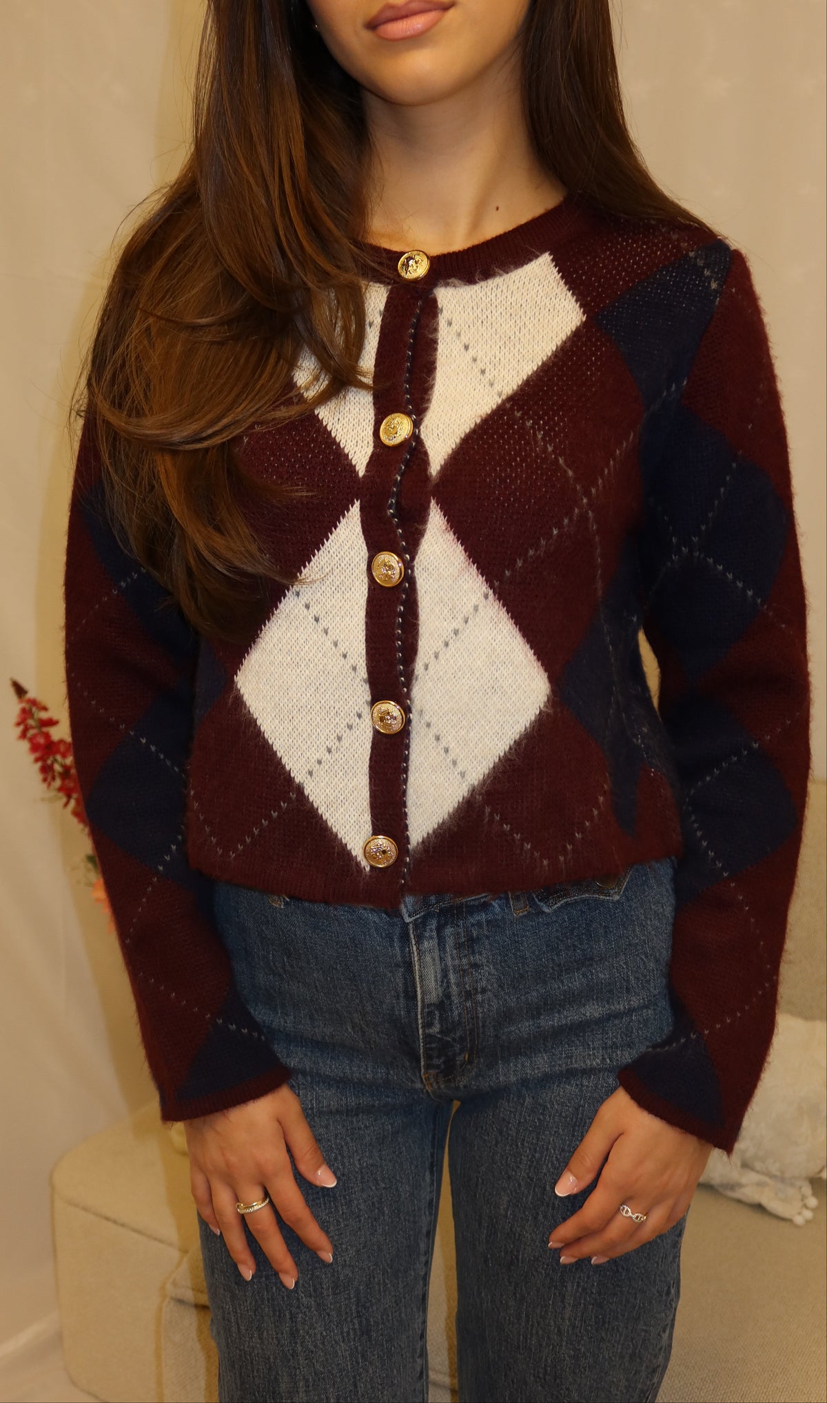 The Royal Button Cardigan